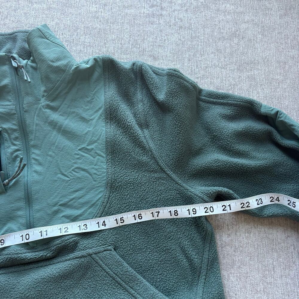 Lululemon Fleece Ripstop Hiking Pullover Quarter Zip Sweater Jacket - Picture 3 of 4